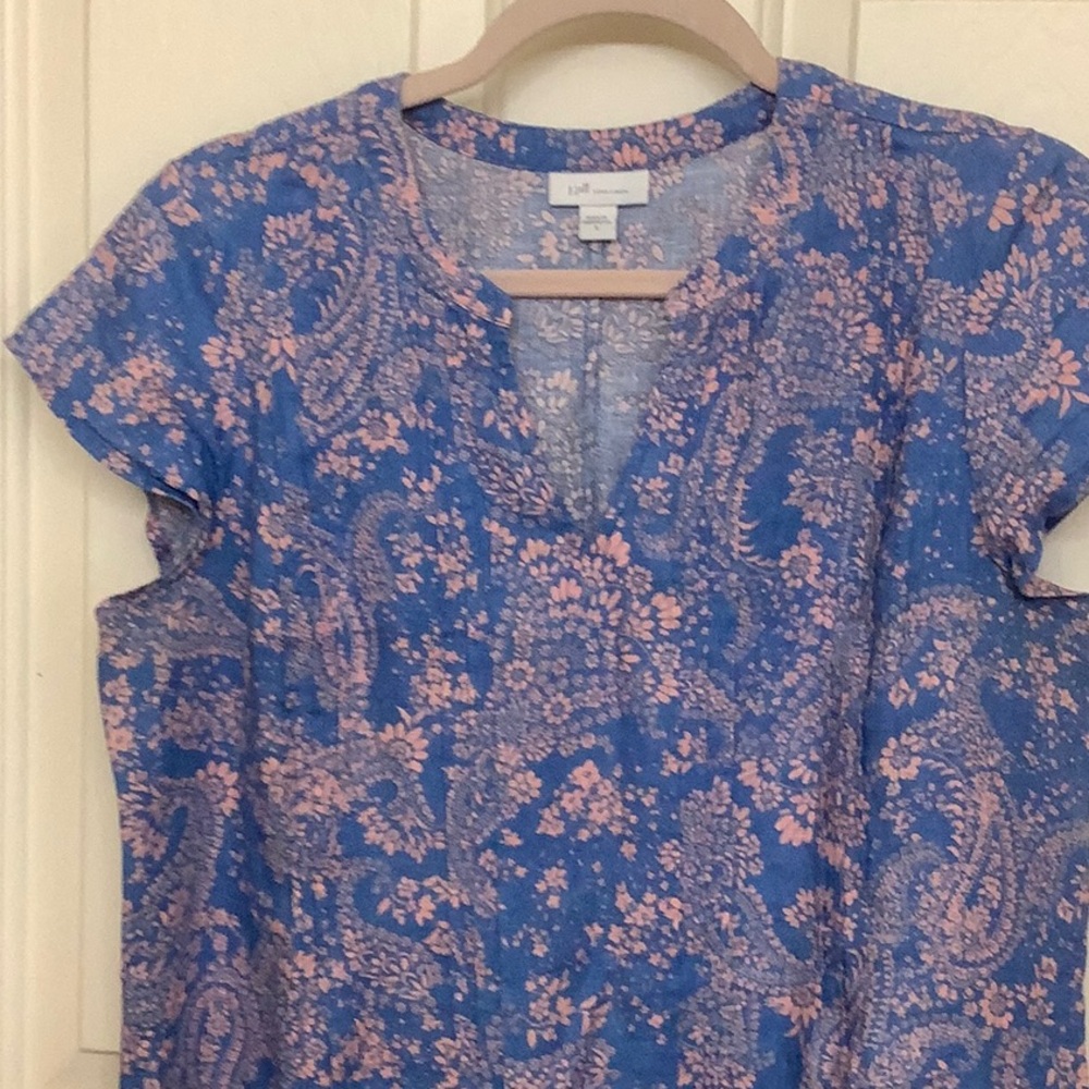 J Jill Linen Dress Size Small